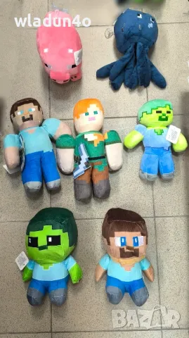 Плюшени Minecraft  герои-14лв, снимка 2 - Плюшени играчки - 48431318