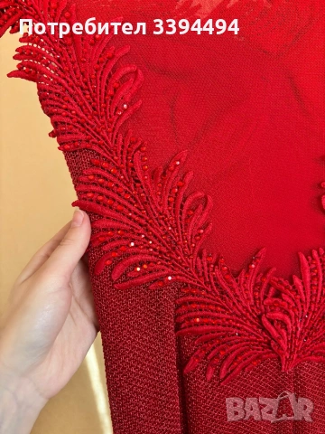 Бална рокля тип русалка, снимка 4 - Рокли - 54112825