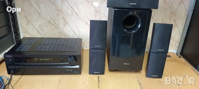 Пълен комплект Ресивър Onkyo HT-R390 5.1-CHANNEL HOME CINEMA RECEIVER , снимка 13 - Ресийвъри, усилватели, смесителни пултове - 46410951