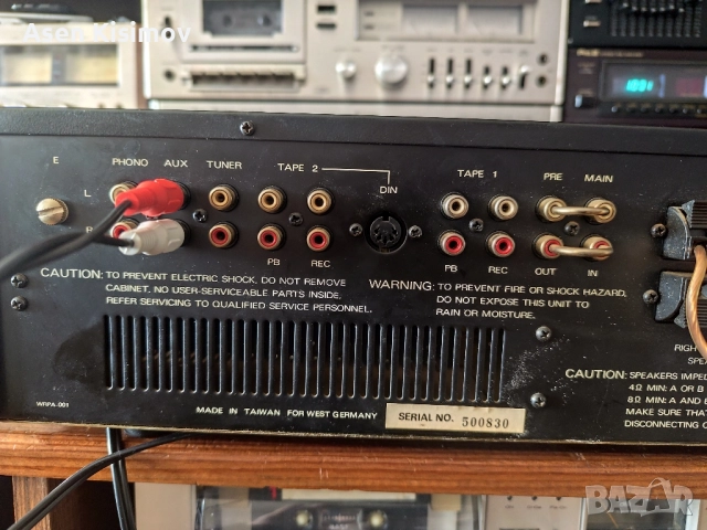 renkforce wla-8200, снимка 8 - Ресийвъри, усилватели, смесителни пултове - 52511064