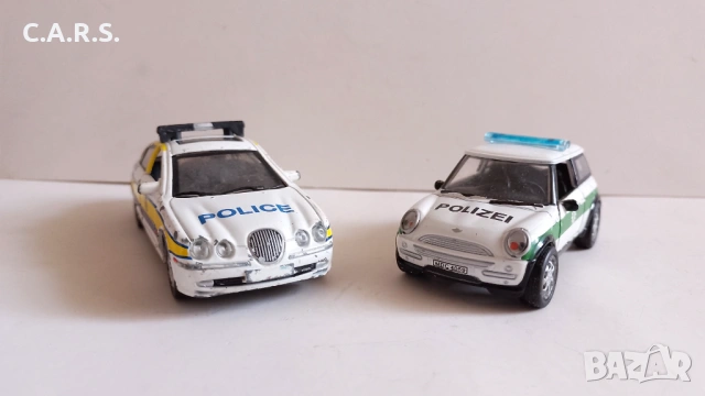 Метални полицейски колички AmerCOM Мащаб 1:43, снимка 3 - Колекции - 54053071
