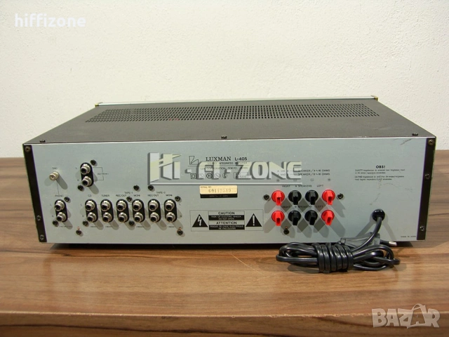 Усилвател   Luxman l-405 , снимка 7 - Ресийвъри, усилватели, смесителни пултове - 53694297