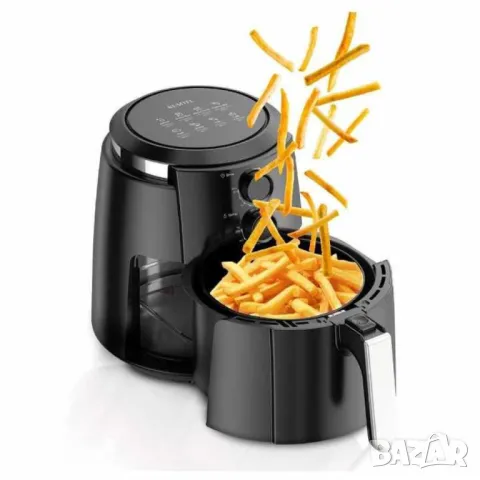 ФРИТЮРНИК С ГОРЕЩ ВЪЗДУХ /Air Fryer, снимка 2 - Фритюрници - 46833392