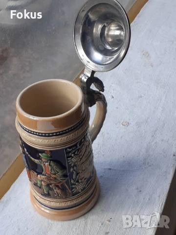 Немска колекционерска халба, снимка 5 - Антикварни и старинни предмети - 53445043