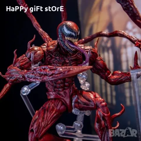 Статуетка Marvel: Spider-Man - Venom-Carnage (Hero Collector), екшън фигура 21cm, снимка 1 - Колекции - 48876274