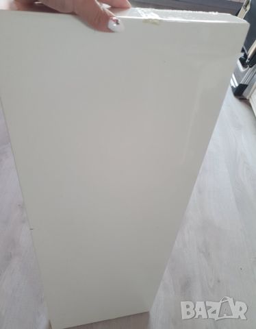 Рафтове етажерки за стена бял гланц, снимка 3 - Етажерки - 45776244