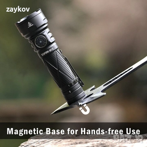 всекидневен фенер Sofirn SR15 4500 Lumens, снимка 4 - Къмпинг осветление - 53935046