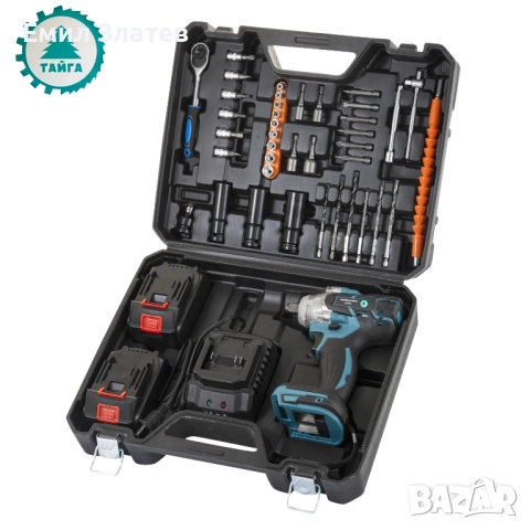 36V, 8Ah Акумулаторен Гайковерт Тайга , снимка 2 - Други инструменти - 52615410