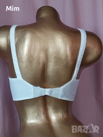 Винтидж Бял и черен сутиен от памук от 60 те години , снимка 5 - Бельо - 53898474