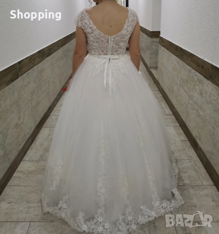 Булченска рокля , снимка 3 - Сватбени рокли - 52101462