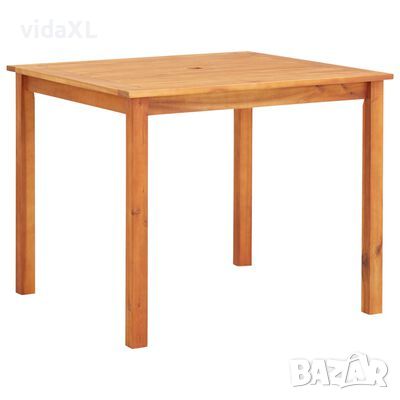 vidaXL Градинска маса, 88x88x74 см, акация масив（SKU:45961, снимка 1 - Градински мебели, декорация  - 45366626