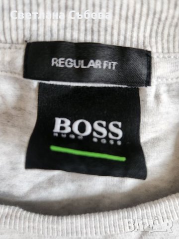 Оригинална тениска boss размер L , снимка 2 - Тениски - 45536355
