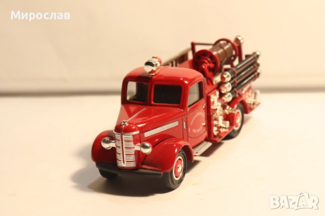 1:43 DEL PRADO BEDFORD КАМИОН ПОЖАРНА КОЛИЧКА МОДЕЛ, снимка 3 - Колекции - 53691524
