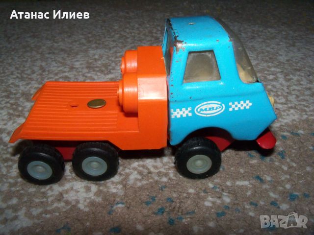 Соц играчка камионче МИР, снимка 3 - Коли, камиони, мотори, писти - 46217884
