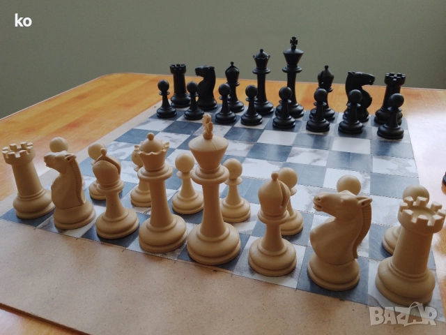Ретро шах/табли,дъски за шах, снимка 15 - Шах и табла - 44037311