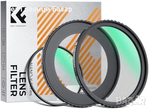 Нов Black Diffusion UV филтър 58mm за Canon PowerShot V1 за фотография