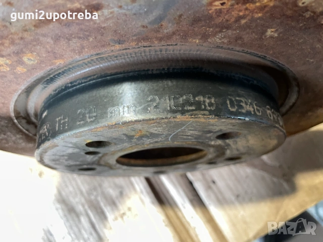 Преден Спирачен Диск Ляв SUZUKI SX4 S-Cross JY 2018 1.0 Турбо, снимка 4 - Части - 53616485