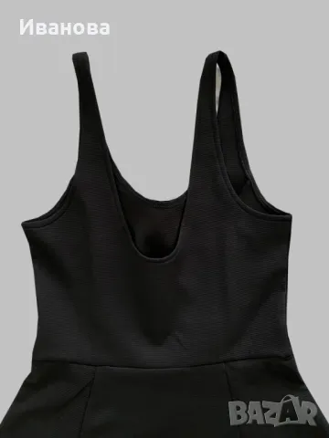 Малка черна рокличка H&M. Рокля с презрамки, снимка 4 - Рокли - 50054125