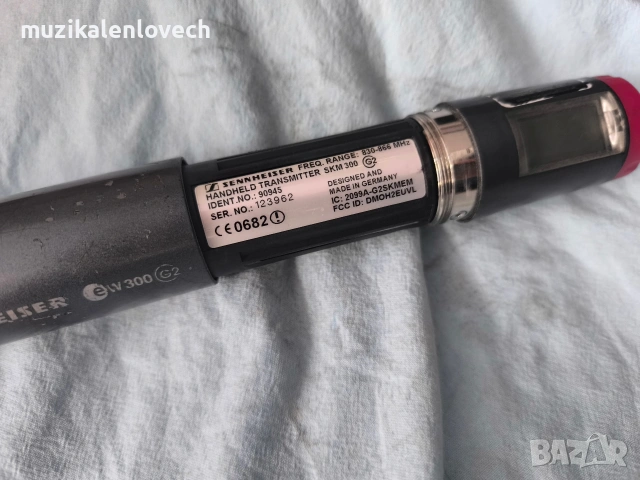 Sennheiser SKM 300/G2/ E835 (830-866 MHz) микрофон с безжичен предавател, снимка 7 - Микрофони - 53344908