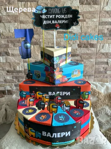 картонена/хартиена торта , снимка 2 - Други - 34275458