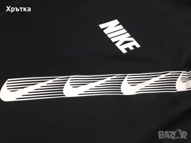 Nike - Оригинална мъжка спортна блуза с цип размер L, снимка 7 - Блузи - 47721017