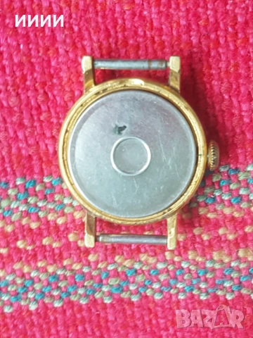 Позлатен часовник Заря 3, снимка 2 - Антикварни и старинни предмети - 53291765