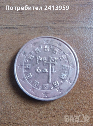 5 евроцента Португалия 