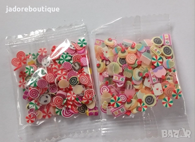 Фимо декорация за маникюр - различни видове, снимка 2 - Продукти за маникюр - 28250619