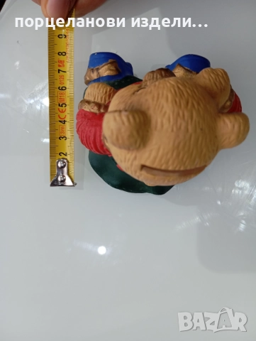 Стара касичка мече керамика, снимка 7 - Антикварни и старинни предмети - 52690136