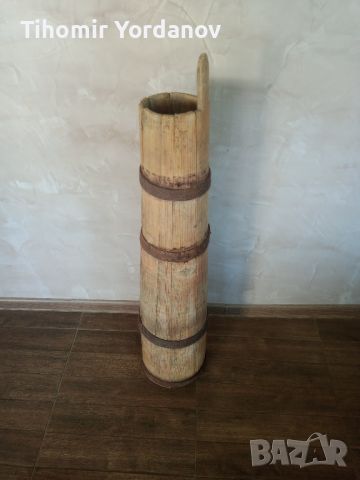 Стара дървена буталка за масло., снимка 9 - Антикварни и старинни предмети - 45681632