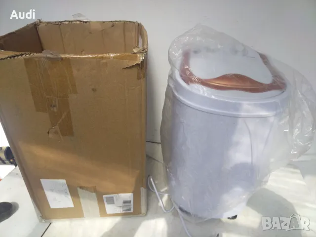 Преносима мини пералня с центрофуга. Капацитет 3кг пране  Мощност 250W, снимка 2 - Перални - 49769213