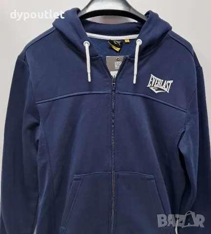 Everlast Zip Hood - Мъжко спортно горнище, размер - S., снимка 2 - Суичъри - 48067134