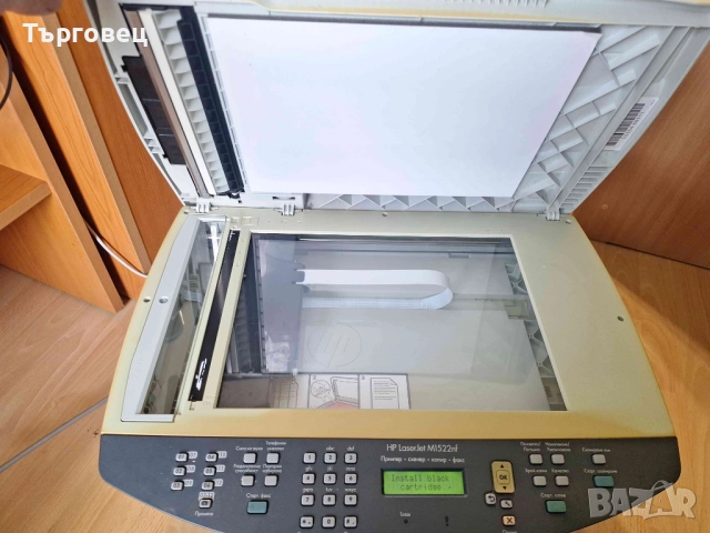 Лазерен принтер, копир, скенер, факс  МФУ HP Laserjet M1522NF, снимка 4 - Принтери, копири, скенери - 52571336