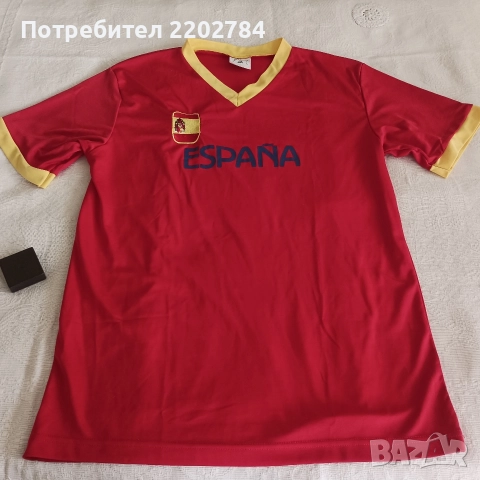 Футболни тениски национален отбор на Испания, Атлетико Мадрид и Бенфика, тениска , снимка 7 - Фен артикули - 52965006