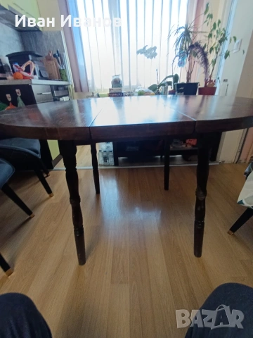 Трапезна маса и 4 бр трапезни столове ! , снимка 3 - Столове - 54093646