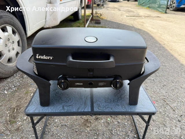 Газово барбекю Enders, корпус от лят алуминий, чугунени скари, тавичка за оттичане на мазнина, пиезо