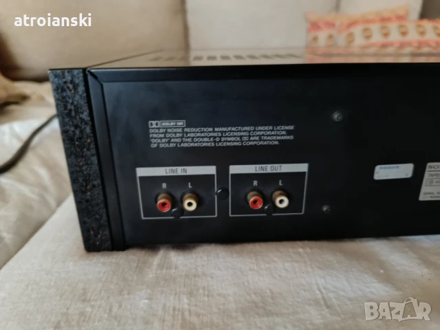 Касетен дек SONY TC-K555ESR
, снимка 10 - Декове - 50785511