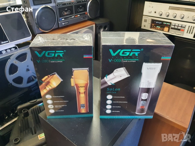 НОВИ! Машинка за подстригване VGR V-280 и VGR V-069   Машинка за подстригване VGR V-280 - 65лв. Хара, снимка 2 - Машинки за подстригване - 51986329