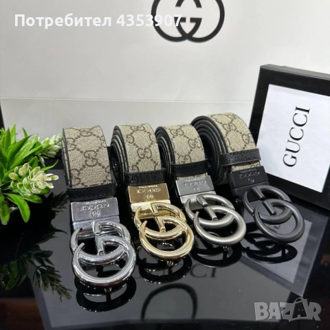  Gucci колан естествена кожа