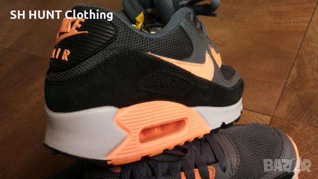 NIKE AIR MAX 90 ESSENTIAL SUNSET GLOW BLACK PLATINUM размер EUR 37,5 / UK 4 маратонки 114-13-S, снимка 4 - Маратонки - 52227595