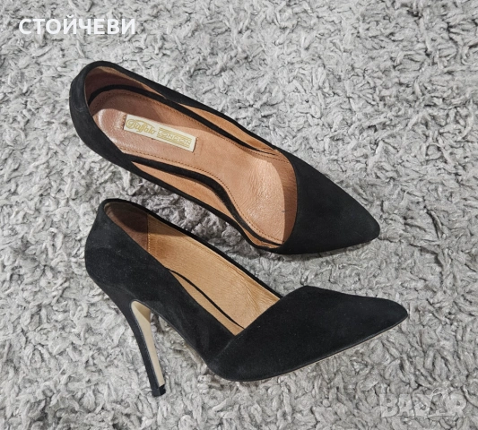 Велурени обувки Buffalo 