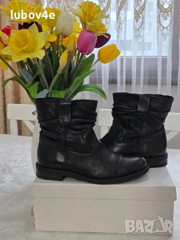 Buffalo дамски боти, изцяло от естествена кожа , снимка 3 - Дамски боти - 53415796