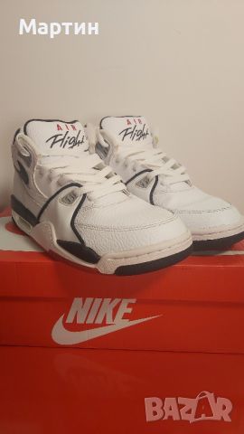 Nike Air Flight '89 "White Black" - Номер 42.5, снимка 2 - Кецове - 45936876