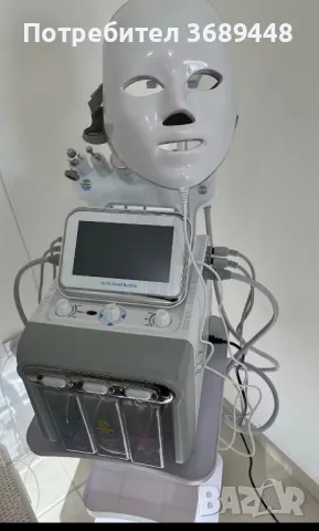 Професионален апарат за водно дермабразио 6 в 1, 350W, лице, бял, снимка 3 - Друга електроника - 50316582
