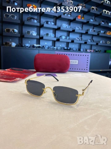 GUCCI слъчневи очила, снимка 6 - Слънчеви и диоптрични очила - 51429376