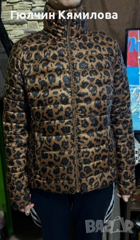 Дамско леопардово яке