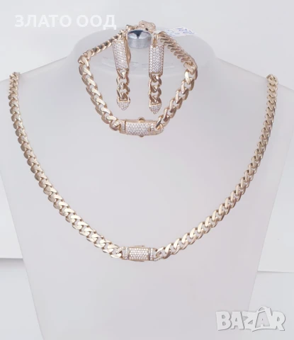 Дамски златен сет Монако, снимка 5 - Бижутерийни комплекти - 51103971