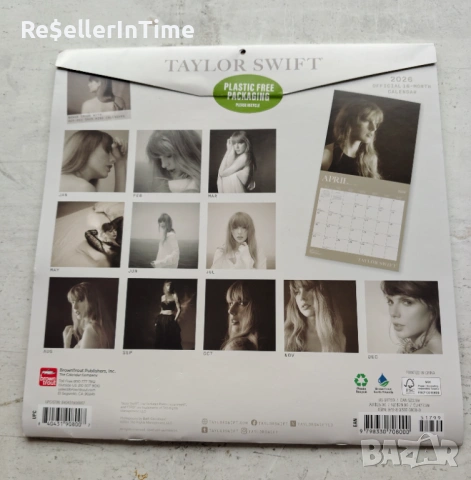 Лот от нови The Taylor book и официален календар Taylor Swift 2026, снимка 9 - Колекции - 53350993