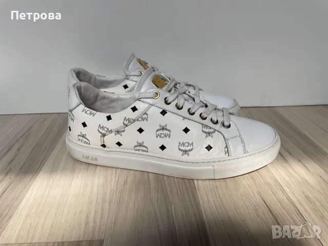 MCM мъжки кожени обувки 42 Оригинал, снимка 2 - Маратонки - 49929980