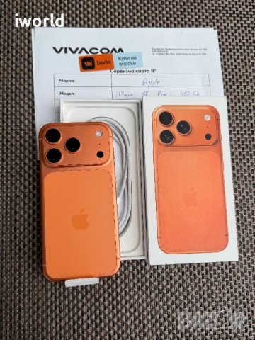 НОВ❗️ 512gb❗️ 24мес гар❗️ iPhone 17 Pro ❗️Лизинг от 49€ /мес ❗️Cosmic orange